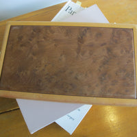 Artisan Wood Box Jewelry Craft Organizer