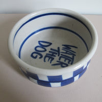 Michael & Linda Soeby Studio Pottery Dog Bowl