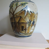 Tonala Vase Tecpatl GTO Mexico Mountain Art