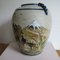Tonala Vase Tecpatl GTO Mexico Mountain Art