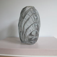 Vintage Glass Shell Vase