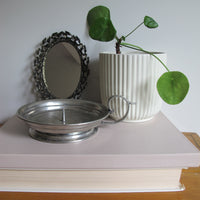 Pewter Arte Italica Marinoni Candle Holder Vintage Large