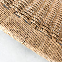 AFM Japan Midcentury Woven Rope Rocking Chair