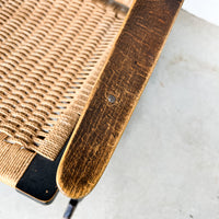 AFM Japan Midcentury Woven Rope Rocking Chair