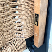 AFM Japan Midcentury Woven Rope Rocking Chair