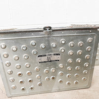 Lyon Metal Gym Locker Baskets Vintage Industrial Decor