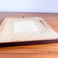 Sausage Link Tile Art with Wood Frame