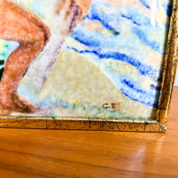 Painted Enameled Metal Art (each sold separately)