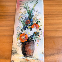 Painted Enameled Metal Art (each sold separately)