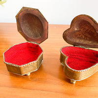 Etched Vintage Trinket Boxes (Sold Individually)