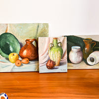 Vintage Aculeth Still Life Canvas Paintings