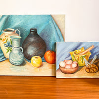 Vintage Still Life Canvas Paintings (Sold Individually)