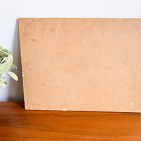 Signed Hidalgo Spanish Desert Hill Painting on Wood