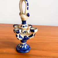 Small Ceramic Prayer Candle Holder