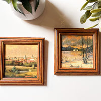 Tatjana Caechun Wilno Mini Landscape Paintings