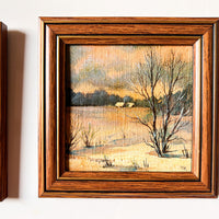 Tatjana Caechun Wilno Mini Landscape Paintings