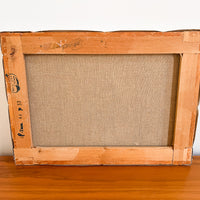 1991 by M pattares ocean european Coastline Painting on Canvas unframed