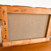 1991 by M pattares ocean european Coastline Painting on Canvas unframed