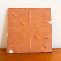 Jesus Religious Painted Terracotta Tile Art