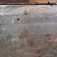 Antique tile trivet Art Still Life with hand carved wood frame (chipped on edge)