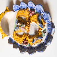 Ceramic Outdoor Wall Art bird Feeder or Fountain