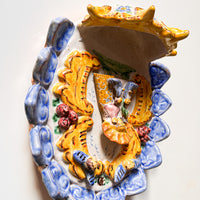 Ceramic Outdoor Wall Art bird Feeder or Fountain