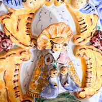 Ceramic Outdoor Wall Art bird Feeder or Fountain