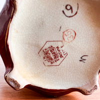 Satsuma Antique Ceramic Chinese Vase with stamp
