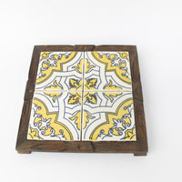 Mexican Tile Tivets and Trays Vintage (Sold Separately)