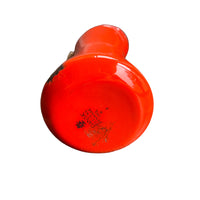 Dansk Danish Red Enameled Cast iron Pitcher with Woven handle