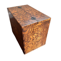 Marbled Wood Antique Sewing Box