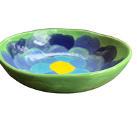 Flower Design Mayco Pottery Bowl