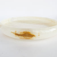 Vintage Stone Marble Onyx Tray Bowl (Sold Separately)