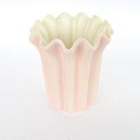 Wavy Studio Pottery Ceramic Red Wing Vase and Covina Pottery Plant Pot (Sold Separately)