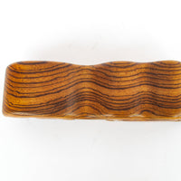 Midcentury Black Walnut Wood Fred Bus Sliding Tree Box