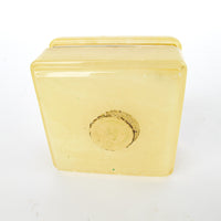 Italian Alabaster Box with Cherry Blossom Design Made in Italy