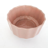 Wavy Studio Pottery Ceramic Red Wing Vase and Covina Pottery Plant Pot (Sold Separately)