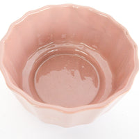 Wavy Studio Pottery Ceramic Red Wing Vase and Covina Pottery Plant Pot (Sold Separately)