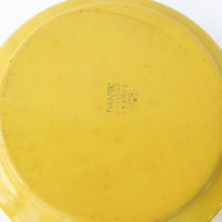 Yellow Midcentury Dansk French Pot with Lid and Wood handle
