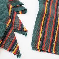 Set of 6 Woven Cotton Table Napkins and Placemats