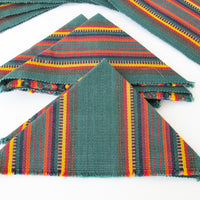 Set of 6 Woven Cotton Table Napkins and Placemats