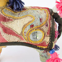 Indian Rajhastani Fabric Bull & Horse (Sold Separately)