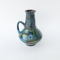 West German Blue Vase