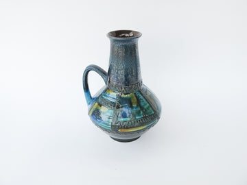 West German Blue Vase
