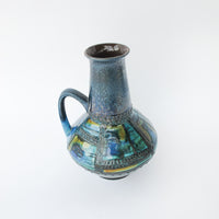 West German Blue Vase