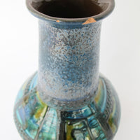 West German Blue Vase