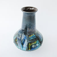 West German Blue Vase