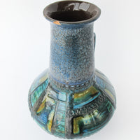 West German Blue Vase