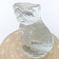 Crystal Swedish Glass Cat