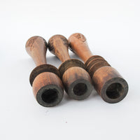 Teak Wood Candle Stick Holders Set of 4